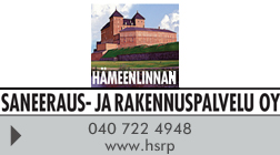 Hämeenlinnan Saneeraus- ja Rakennuspalvelu Oy logo